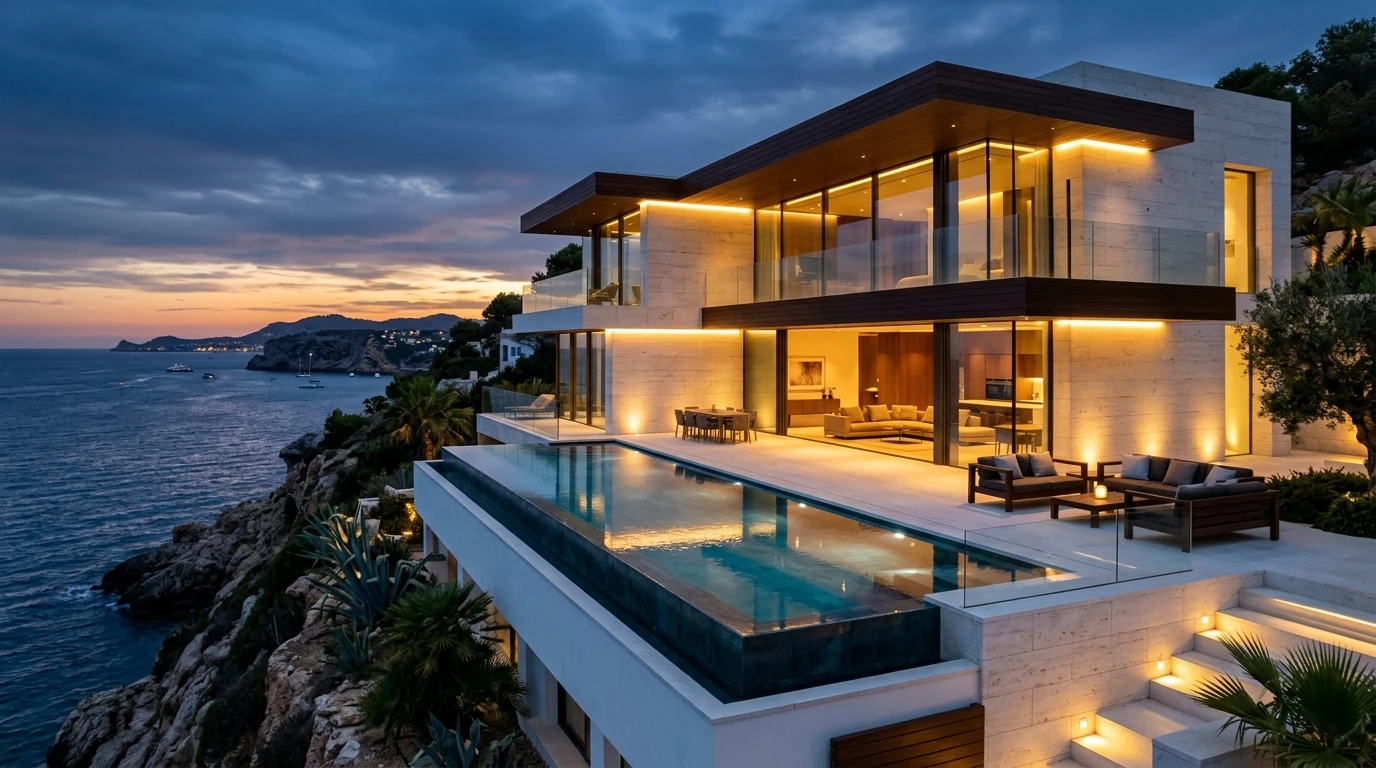 CALA AZUR - Villa Acantilado en Ibiza • Es Cubells